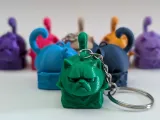 Grumpy Cat "in" a Box – Keychain-5