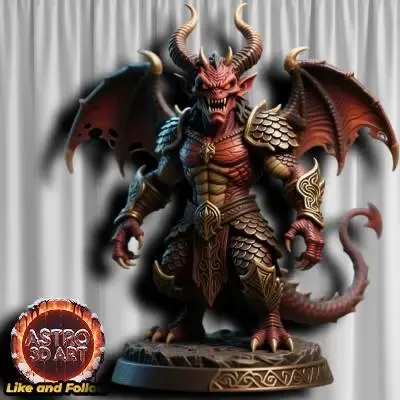 Tabletop Figure Devil