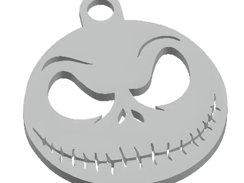 Llavero de Jack Skellington Hueco