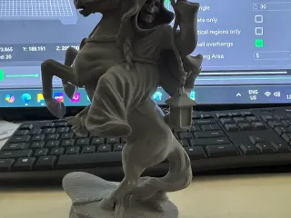 Reaper On Rearing Horse