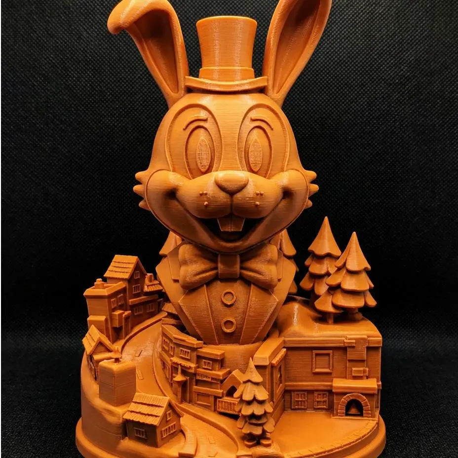 Wonderland Rabbit Statue | Magician Rabbit in Top Hat