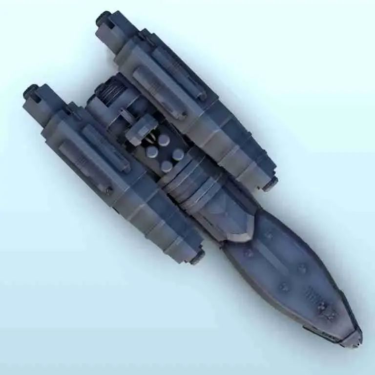 Erebe spaceship 11 - sci-fi science fiction future 40k legio