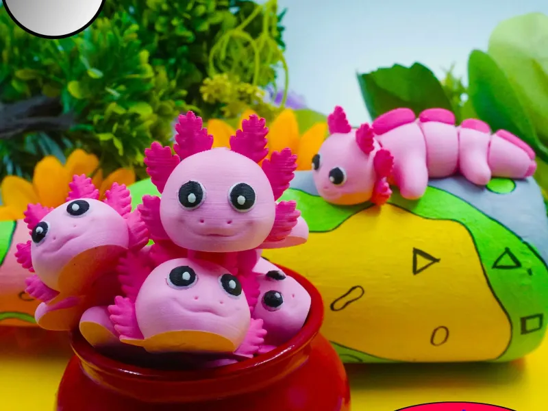 FLEXI TINY AXOLOTL