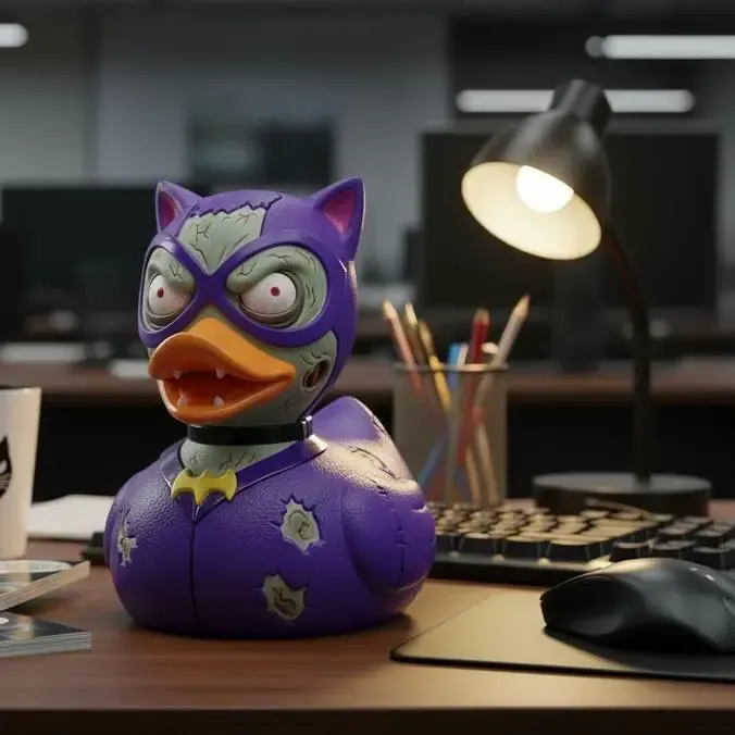 Rubber Duck - Cat woman Marvel zombie - 3D print