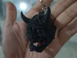 鬼のマスクキーチェーン - 侍-2