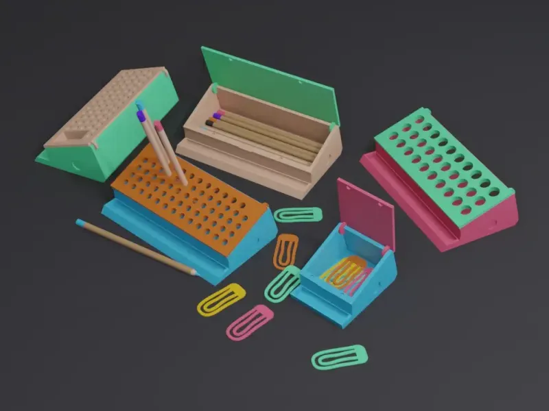 Bleistiftbox Komplettset