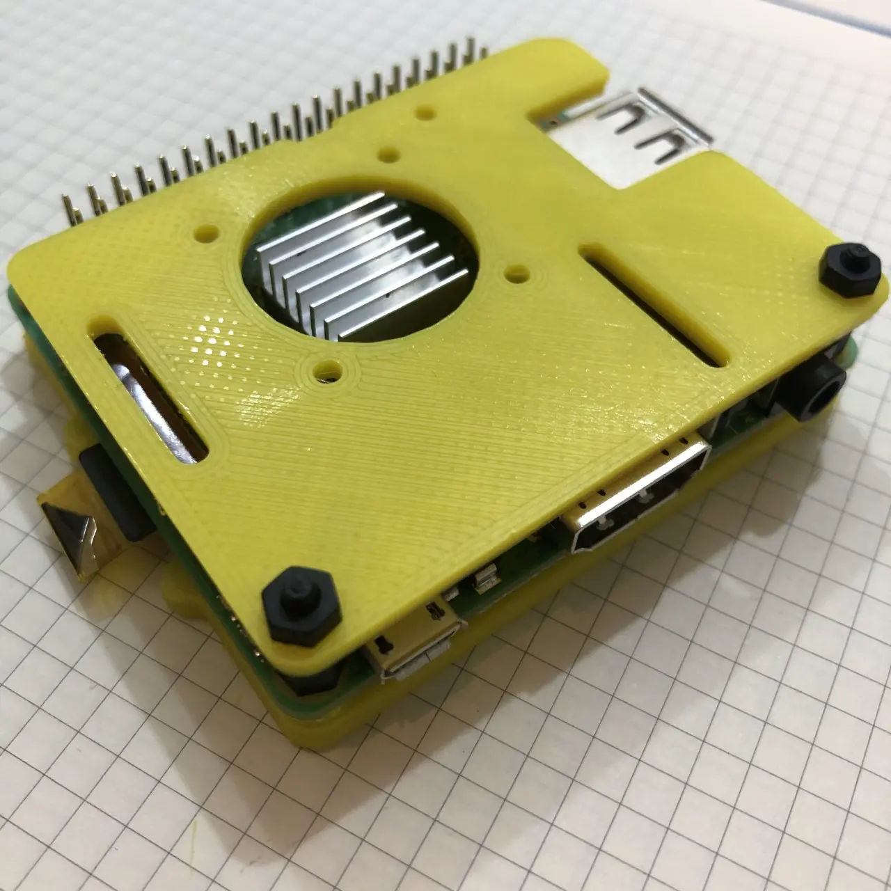 Minimal Raspberry Pi Model A+ Case FDM version