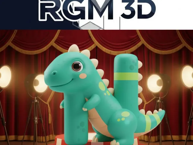 Letter N in the shape of a Dino