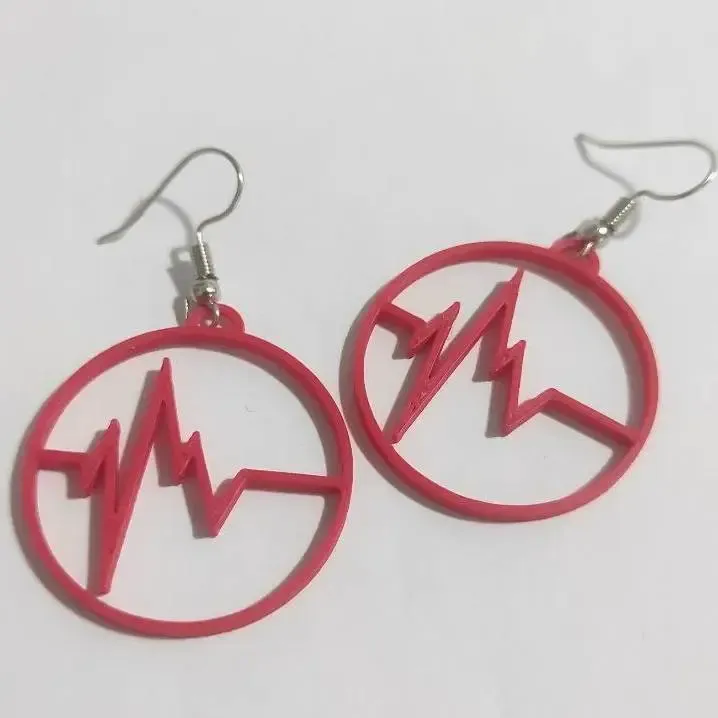Heartbeat Loop - Earrings