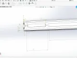 伸缩键盘导轨 Retractable keyboard guide rail-7