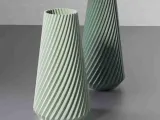 Vase 0021 B - Sharp twisted vase-7