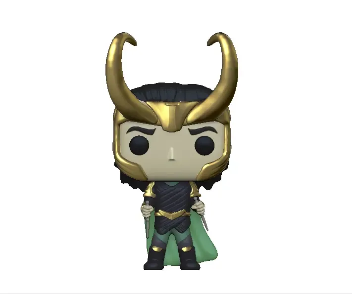 Funko Loki con dagas