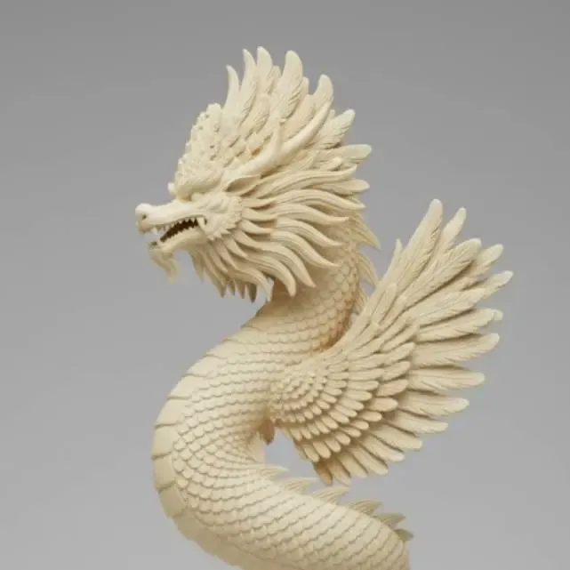 Dragão Quetzalcóatl com asas