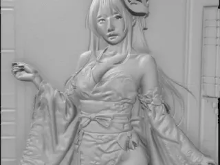 Japanese anime woman 4