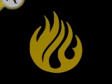 Simple Flame Symbol - 2D Art-0