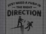 Just a Push Sign-2