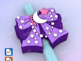 Straw Topper Magic bow-1