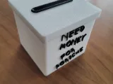 MONEYBOX WITH TEXT-1