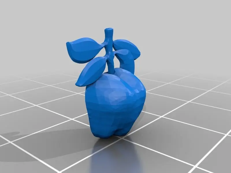Bowler Hat and Apple (1:18 scale)