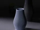Vase twisted ribbed-0