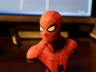 Spider man bust