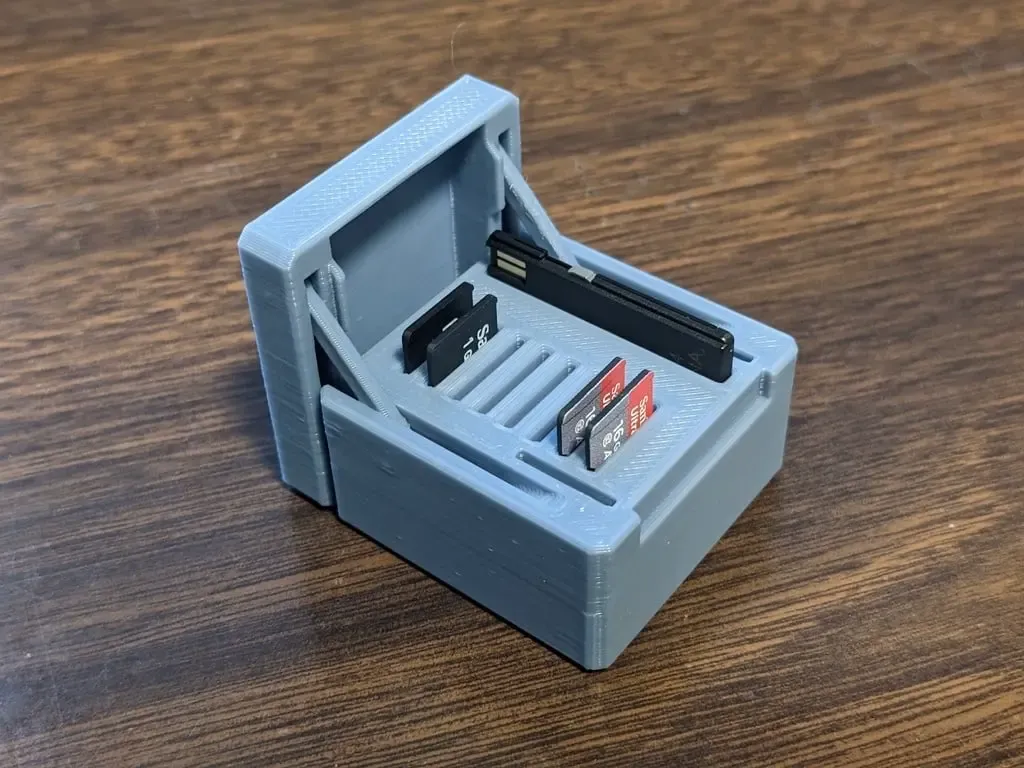 Print In Place SD Card Box