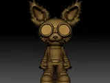 racoon  keychain-0