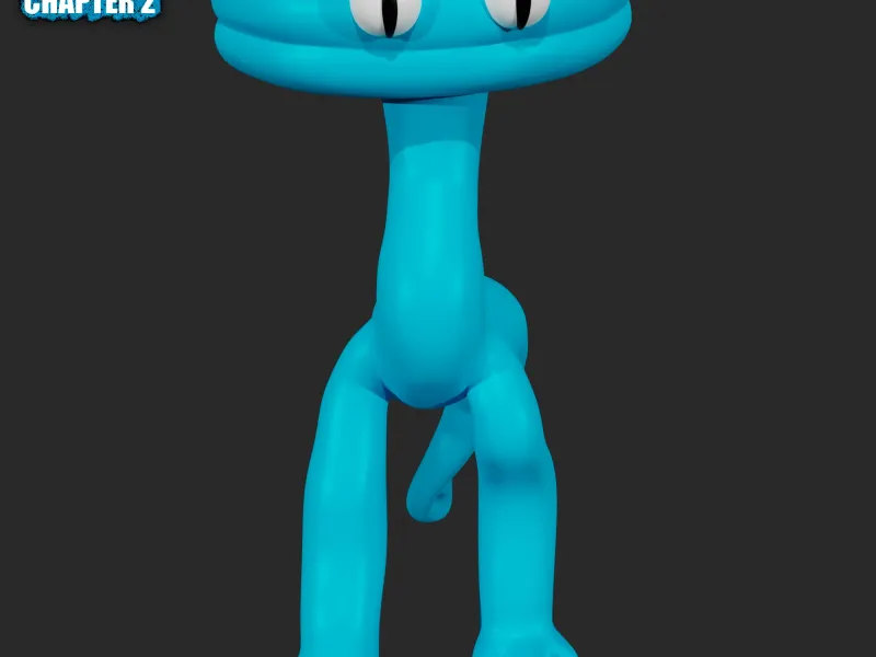 CYAN FROM RAINBOW FRIENDS CHAPTER 2 ROBLOX GAME