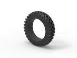 Tractor tire 22 Scale 1:25-6
