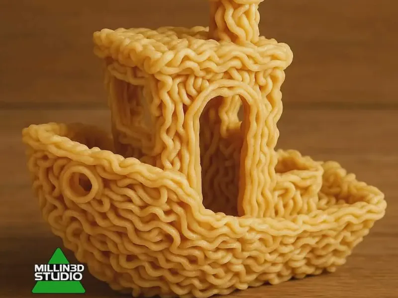 Ramen Noodle Spaghetti Boat Benchy