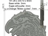 Harley Davidson Logo Art - Eagle-3