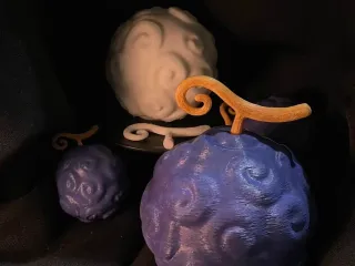 Devil Fruit - Gomu Gomu/ Hito Hito no mi nika