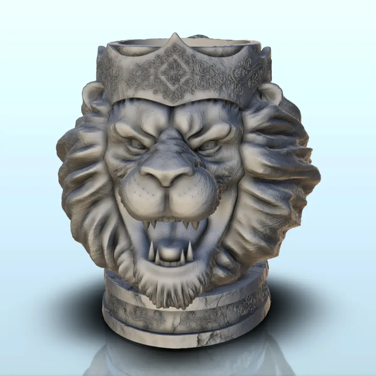 King lion dice mug (18) - beer can holder