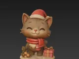 Christmas cat-1