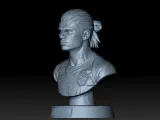 Erling Haaland Norway Bust STL World Cup 2026 Noruega  Model-3