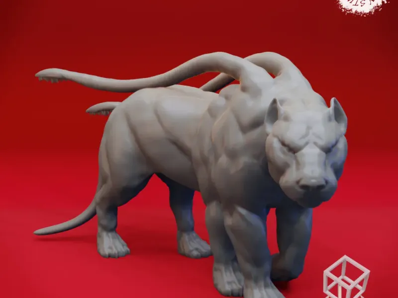 Shift Beast - Tabletop-Miniatur (Pre-Supported)