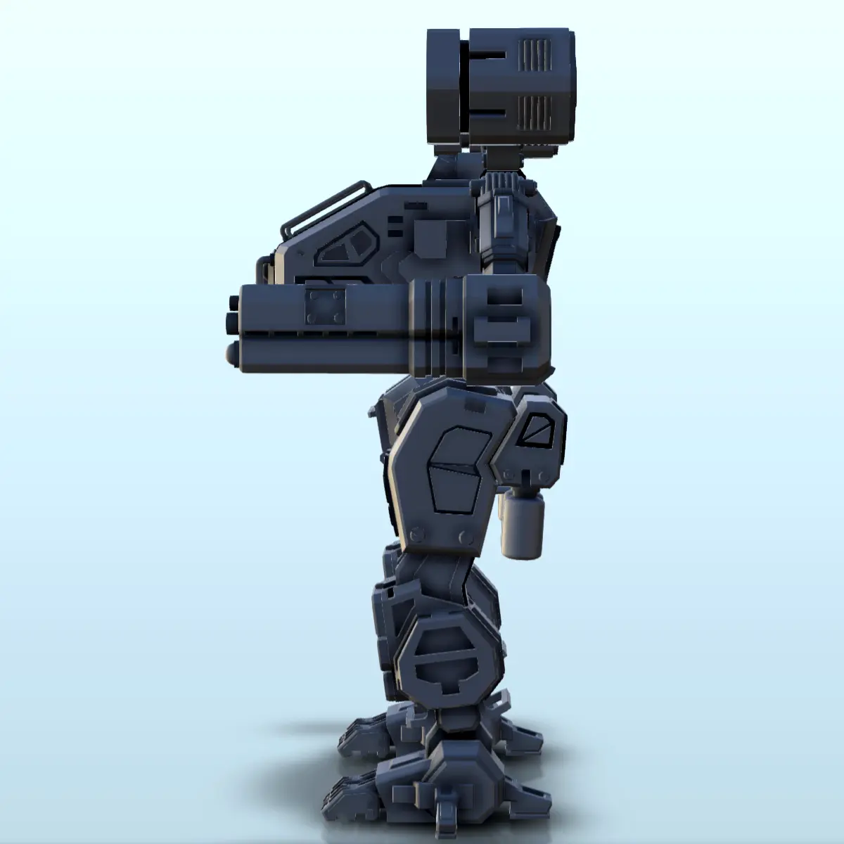 Phodall robot de combate (17) - ciencia ficción futuro 40