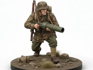 World War miniature figures