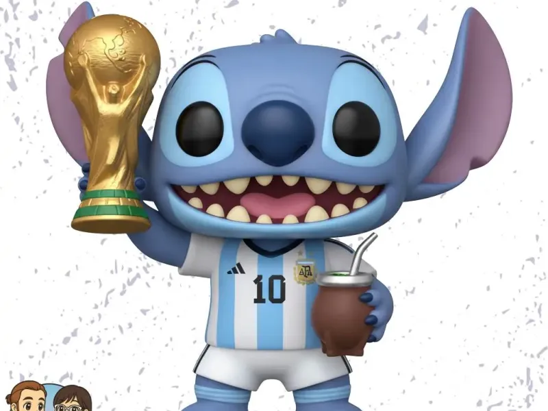 Funko Pop Stitch Champions Worlds Argentina