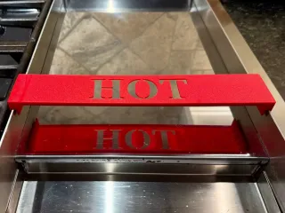 Cooktop/Griddle Hot Sign