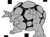 076 Golem stencil + 2D-0