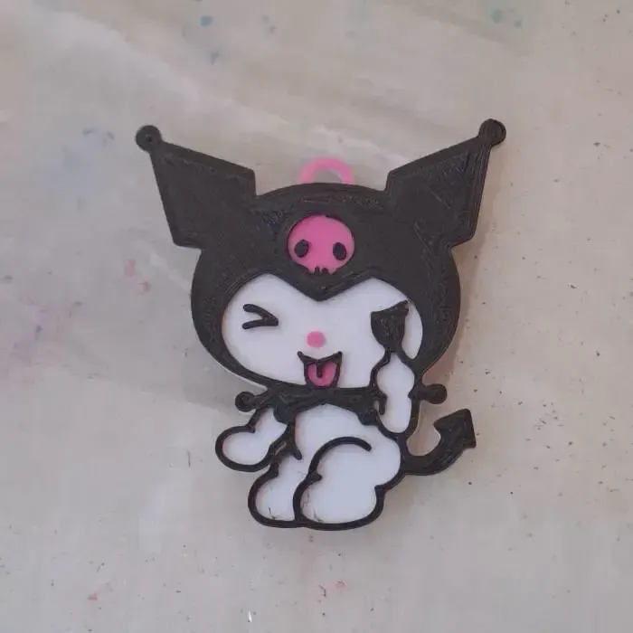 L\Kuromi Porte-clés Kuromi