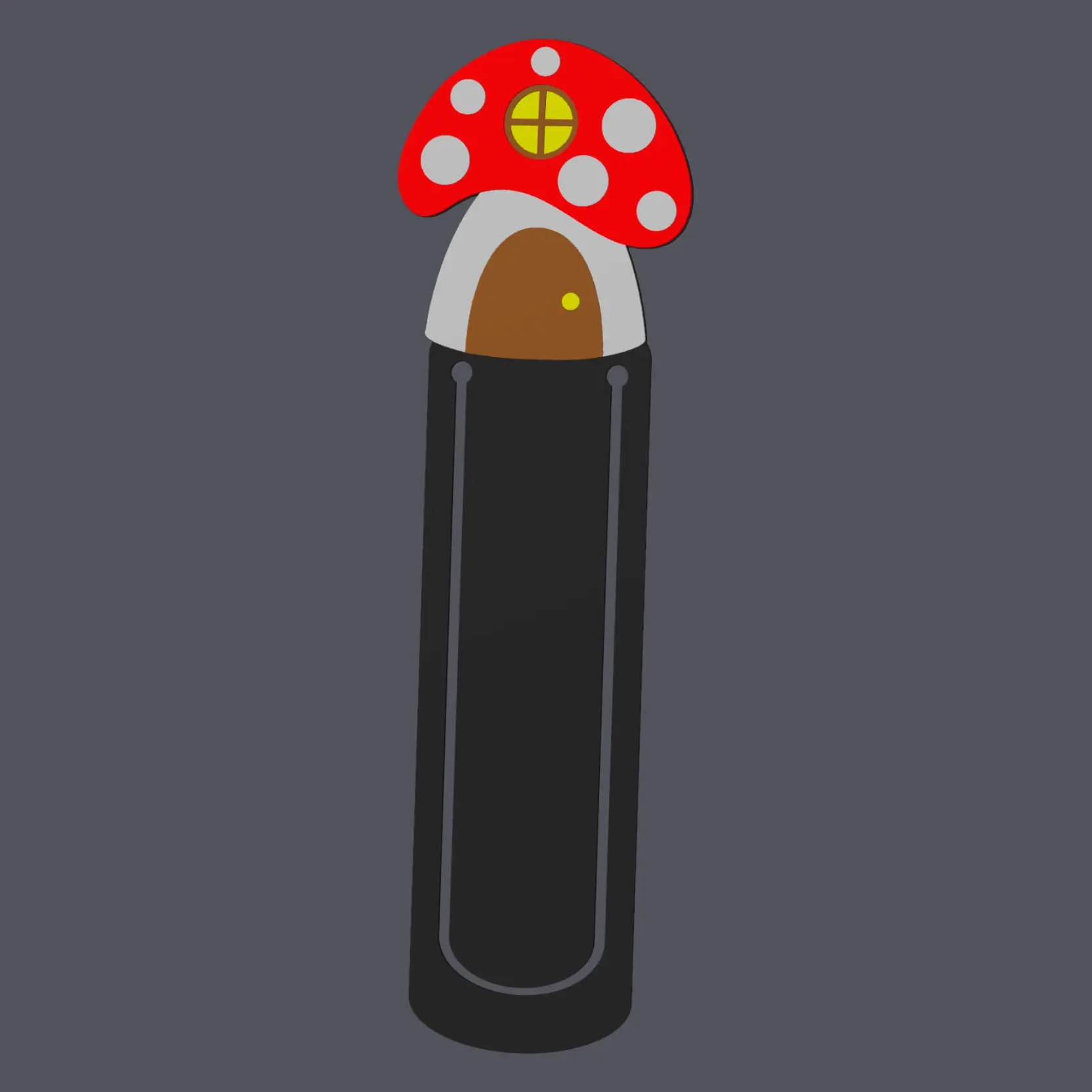 Mushroom House - Bookmark v1