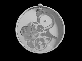 Mechanical Pocket Watch WORKING