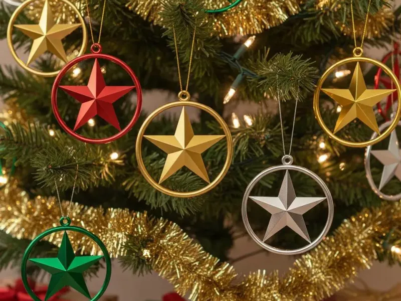Christmas Star Ornament