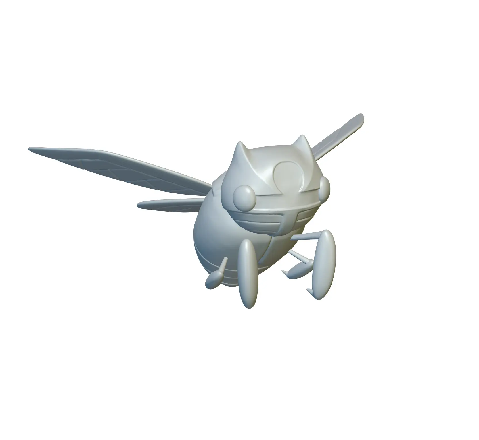 Pokemon Ninjask #291 - Ready for 3D Printing!