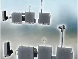 Modern checkpoint with concrete walls and control room (4) --2