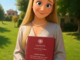 My girlfriend's graduation (CubeMe model)-5