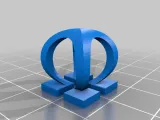 double omega letter-0
