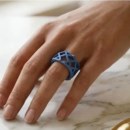 Facet Mesh Geo Ring – Noah0x03